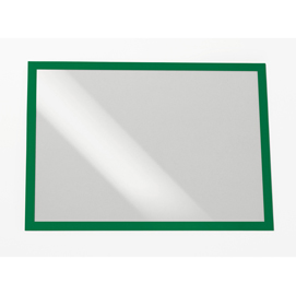 Cornice espositiva adesiva Duraframe® A3 29,7x42cm verde DURABLE