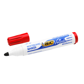 MARCATORE P.TONDA 1.5MM ROSSO Whiteboard VELLEDA® 1701 Recycled BIC®