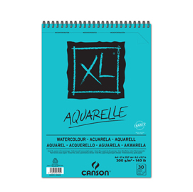 Album XL Aquarelle f.to A4 300gr 30fg Canson