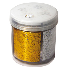 Glitter dispenser grana fine 40ml 4 colori assortiti DECO