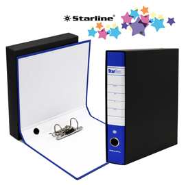Registratore STARBOX f.to commerciale dorso 5cm blu STARLINE