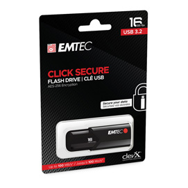 Emtec Memoria B120 Clicksecure 16GB