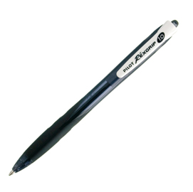 PENNA SFERA SCATTO REXGRIP BEGREEN 1.0MM NERO PILOT