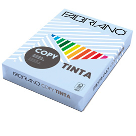 CARTA COPY TINTA A4 80GR 500FG COL.TENUE CELESTE