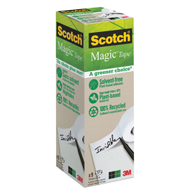 Value Pack 9 nastro adesivo Scotch® Magic™ 900 green 19mmx33mt