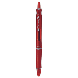 PENNA SFERA SCATTO ACROBALL PLASTIC 1.0MM ROSSO BEGREEN PILOT