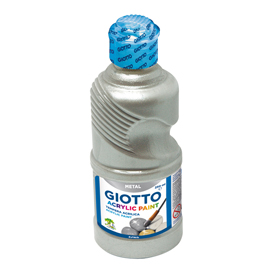 TEMPERA PRONTA ACRILICA GIOTTO 250ML ARGENTO