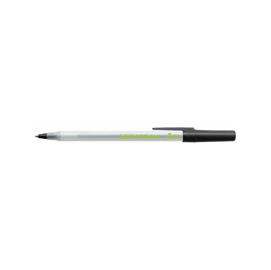 SCATOLA 60 PENNE A SFERA BIC® ECOlutions™ Round Stic™ NERO 1.0MM