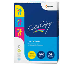 CARTA BIANCA COLOR COPY A3 297x420mm 120gr 250fg MONDI