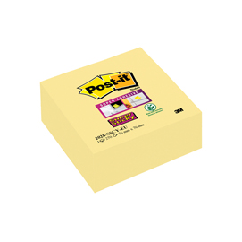 CUBO 270 foglietti Post-it® Super Sticky Giallo Canary™ 76x76mm 2028-SSCY-EU