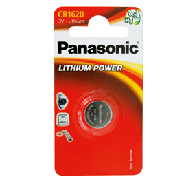 BLISTER Micropila litio CR1620 PANASONIC
