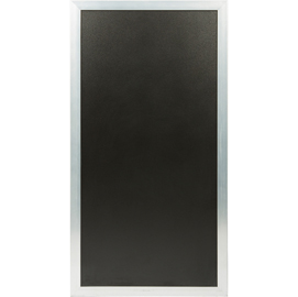 LAVAGNA Multiboard NERA 60x115cm cornice ARGENTO Securit