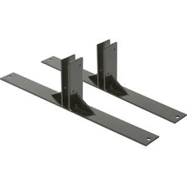 SET 2 PIEDI IN METALLO NERO per LAVAGNE Multiboard Securit