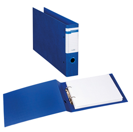 Raccoglitore STELVIO F A4 40 2D blu 30x22cm Album SEI ROTA