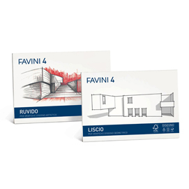 ALBUM FAVINI 4 24X33CM 220GR 20FG RUVIDO