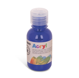 Colore acrilico fine Acryl 125ml blu oltremare PRIMO