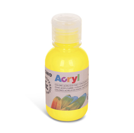 Colore acrilico fine Acryl 125ml giallo primario PRIMO