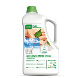 Sapone liquido tanica 5Lt Green Power Sanitec