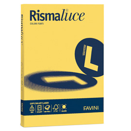 Carta RISMALUCE 90gr A4 300fg giallo sole 53 Favini