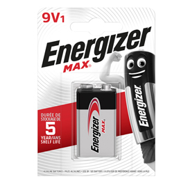 Blister 1 pila transistor 9V - Energizer Max