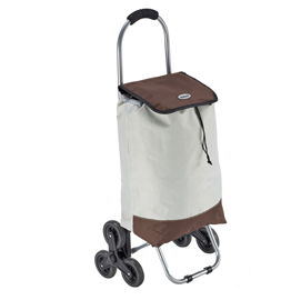 Trolley spesa Trio Beige 25lt King