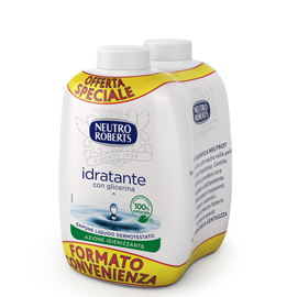 Ricarica bis 400ml sapone liquido Extra Idratante NEUTRO ROBERTS