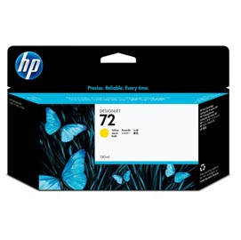 CARTUCCIA D'INCHIOSTRO HP 72 GIALLO DA 130 ML CON INCHIOSTRO HP VIVERA