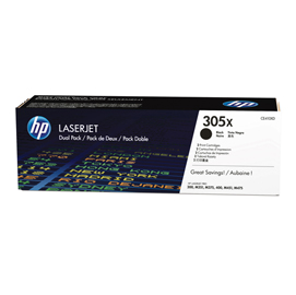 SCATOLA DI 2 CARTUCCE DI STAMPA HP LASERJET HP NR.305X