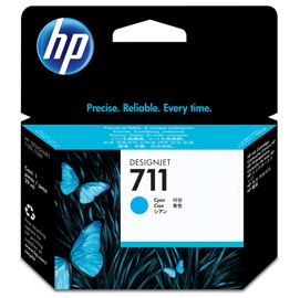 CARTUCCIA D'INCHIOSTRO HP 711 DA 29 ML CIANO