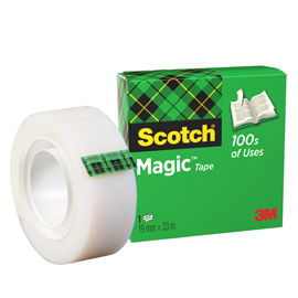 Nastro adesivo Scotch® Magic™ 810-1933 19mmx33mt invisibile permanente