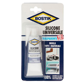 SILICONE UNIVERSALE TRASPARENTE 60ML BOSTIK