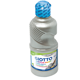 TEMPERA PRONTA ACRILICA GIOTTO 250ML ARGENTO