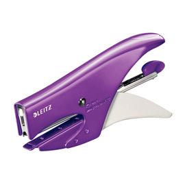 CUCITRICE A PINZA 5547 Viola METAL WOW LEITZ