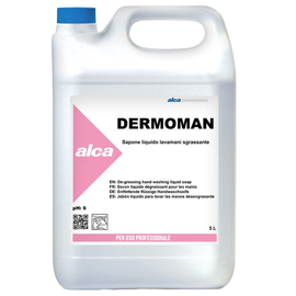 SAPONE LIQUIDO 5Lt per sporco medio DERMOMAN Alca