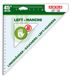 Squadra 45° - 30cm per mancini ARDA