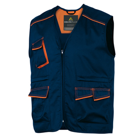 GILET da LAVORO M6GIL blu/arancio Tg. M PANOSTYLE®