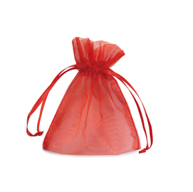 20 Sacchetti organza Milly 12,5x17cm rosso