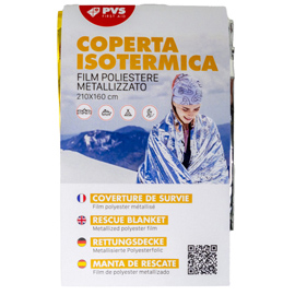 Coperta isotermica oro/argento