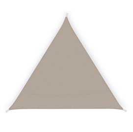 Tenda a vela ombreggiante triangolare 5m tortora