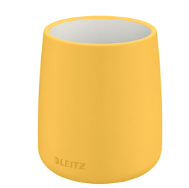 Porta penne in ceramica Giallo Cosy Leitz