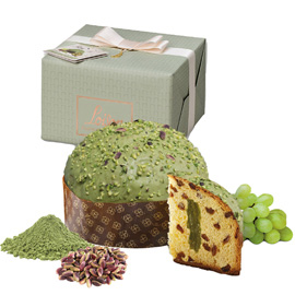 Panettone Pistacchio Matcha Linea Top Genesi 600gr Loison