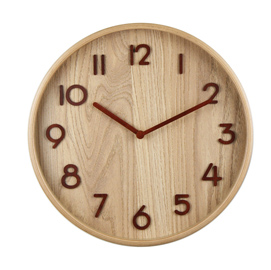 Orologio da parete Ø 32cm Wood