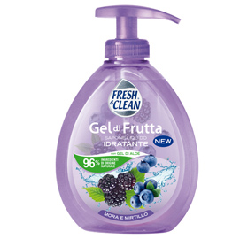 Sapone liquido FreshClean gel mora e mirtillo 300ml