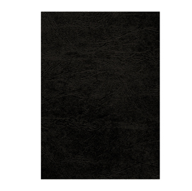 100 Copertine A4 cartoncino groffrato semilpelle 240g nero Fellowes