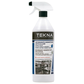 Detergente disinfettante anticalcare senza profumo 1lt Tekna