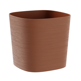 Vaso quadrato Capri 26lt terracotta TeraPlast