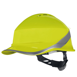 Elmetto da Cantiere DIAMOND VI WIND giallo Deltaplus