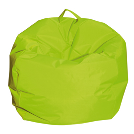 Pouf Comodone verde H 62x65 Ø cm