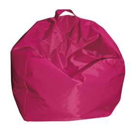 Pouf Comodone fucsia H 62x65 Ø cm