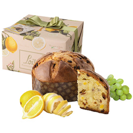 Panettone Limone Linea Frutta e Fiori 600gr Loison